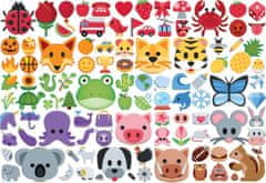 EuroGraphics  Puzzle Barevní Emoji 100 dílků
