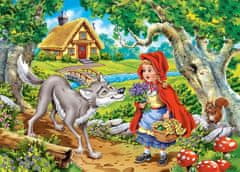 Castorland  Puzzle Červená karkulka a vlk 60 dílků
