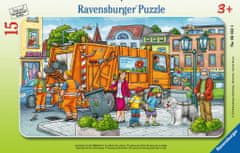 Ravensburger  Puzzle Úklid města 15 dílků