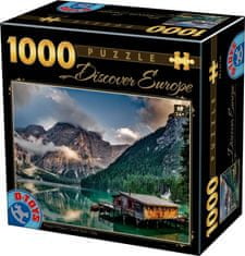D-Toys  Puzzle Jezero Braies, Jižní Tyrolsko 1000 dílků