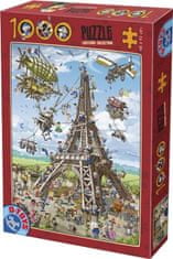 D-Toys  Puzzle Eiffelova věž 1000 dílků