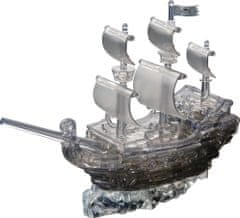 HCM Kinzel  3D Crystal puzzle Pirátská loď 101 dílků
