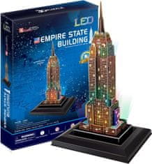 CubicFun  Svítící 3D puzzle Empire State Building 38 dílků