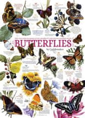 Cobble Hill  Puzzle Sbírka motýlů 1000 dílků