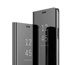 OEM Clear View pouzdro pro Samsung Galaxy A01 A015 - černé