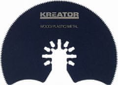 Kreator KRT990021 - Segmentový řezný kotouč 87 x 1,4 mm dřevo, plast, ocel