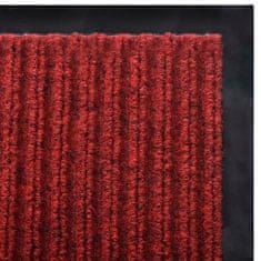 Vidaxl Červená PVC rohožka 120 x 180 cm