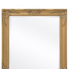 Petromila Nástěnné zrcadlo barokní styl 100 x 50 cm zlaté