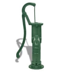 Vidaxl Litinová zahradní ruční pumpa/čerpadlo se stojanem