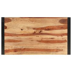 Greatstore Barový stůl 110 x 60 x 110 cm masivní sheeshamové dřevo