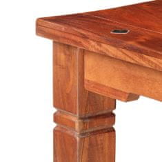 Greatstore Jídelní stůl 160 x 80 x 76 cm masivní akáciové dřevo