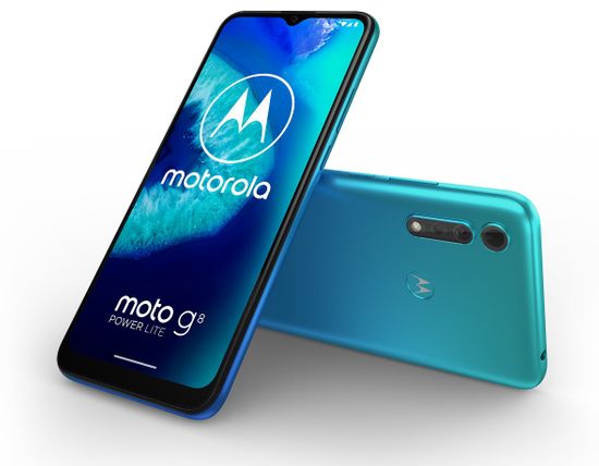 Motorola G8 Power Lite, 4GB/64GB, Arctic Blue