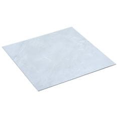 Greatstore Samolepicí podlahové desky 20 ks PVC 1,86 m2 bílý mramor