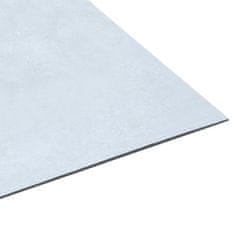 Greatstore Samolepící podlahové desky 5,11 m2 PVC bílý mramor