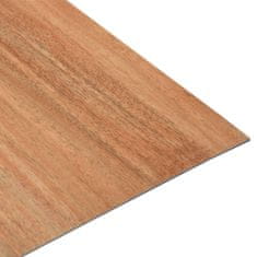 Greatstore Samolepicí podlahové desky 20 ks PVC 1,86 m2 světlé dřevo