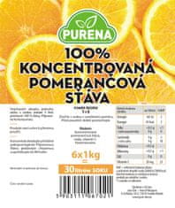 Pomerančová šťáva 100% - koncentrát, Brazílie. 6 x 1kg = 30 litrů 100% pomerančové šťávy