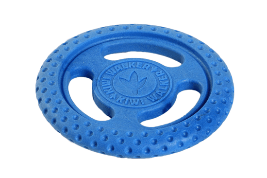 KIWI WALKER Létací a plovací frisbee z TPR pěny modrá, 22 cm