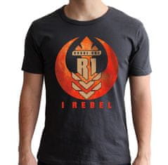 Grooters Pánské tričko - Star Wars "I REBEL" Velikost: M