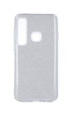 FORCELL Kryt Samsung A9 silikon glitter stříbrný 38721