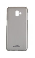 Kisswill Pouzdro Samsung J6+ silikon tmavý 35558