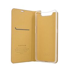 Vennus Pouzdro Samsung A80 knížkové Luna Book zlaté 47257