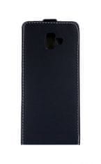 FORCELL Pouzdro Slim Flexi Samsung J6+ flipové černé 35153