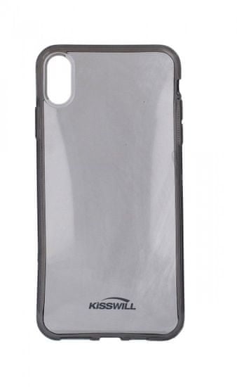 Kisswill Pouzdro iPhone XS Max silikon tmavý 35544