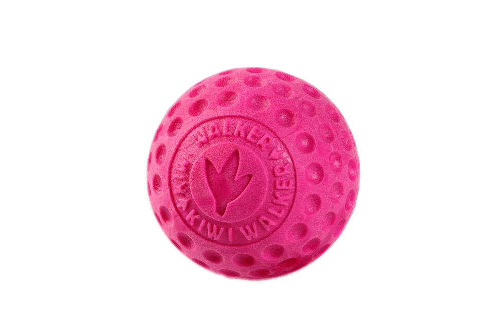 KIWI WALKER Plovací míček z TPR pěny růžová, 7 cm - rozbaleno