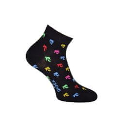OXSOX dámské barevné veselé kotníkové ponožky ananas a palmy 34114 4-pack, 35-38