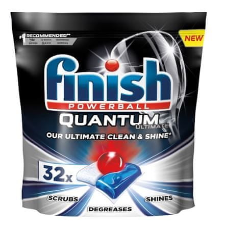 Finish Quantum Ultimate - kapsle do myčky nádobí 32 ks