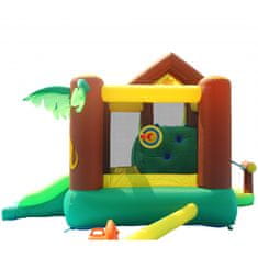 Happy Hop Klokánkův dům, nafukovací skákací hrad s fukarem a barevnými míčky