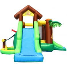 Happy Hop Klokánkův dům, nafukovací skákací hrad s fukarem a barevnými míčky