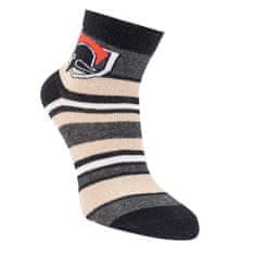 RS dětské chlapecké barevné bavlněné zkrácené ponožky SPARTA 2115520 3-pack, 23-26
