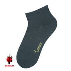 RS dámské i pánské bambusové antibakteriální kotníkové ponožky 43019 3-pack, 43-46