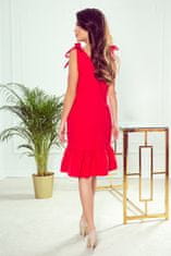 Numoco Dámské mini šaty Rosita červená S