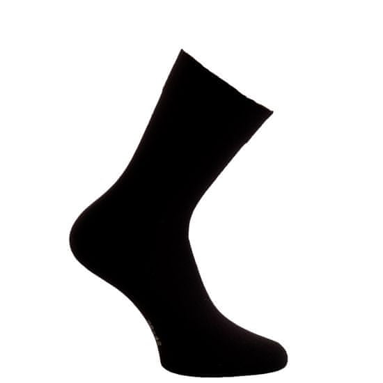 Zdravé Ponožky  klasické jednobarevné bavlněné ponožky s ionty stříbra 91102x 3pack