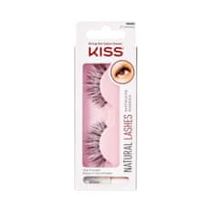 KISS Umělé řasy přirozené Natural Lashes 1 pár (Varianta Gorgeous)