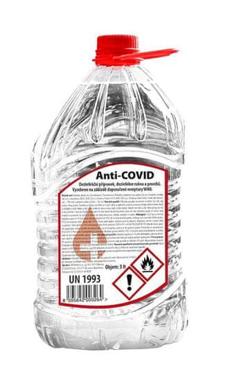 DF Chemie Dezinfekce ANTI-COVID 3lt PET