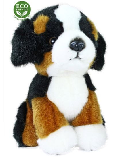 Rappa Plyšový pes salašnický sedící, 18 cm, ECO-FRIENDLY