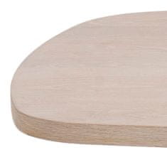 Design Scandinavia Konferenční stolek Marte, 118 cm, bílý dub