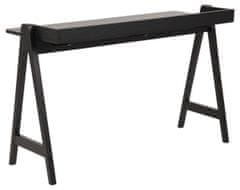 Design Scandinavia Pracovní stůl Miso, 105 cm, MDF, černá
