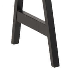 Design Scandinavia Pracovní stůl Miso, 105 cm, MDF, černá