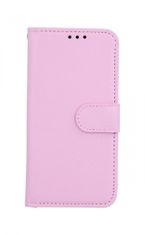 TopQ Pouzdro Samsung M20 knížkové světle růžové s přezkou 40957