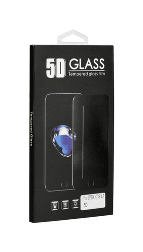 BlackGlass Tvrzené sklo iPhone 7 5D černé 22499