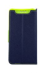 TopQ Pouzdro Samsung A80 knížkové modré 47315