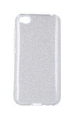 TopQ Kryt Xiaomi Redmi Go glitter stříbrný 41571