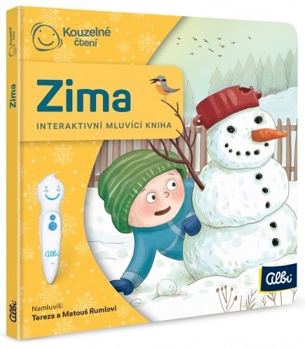 Albi KOUZELNÉ ČTENÍ Minikniha pro nejmenší - Zima