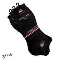 RS pánské bavlněné letní jednobarevné ponožky 35012 3-pack, 39-42