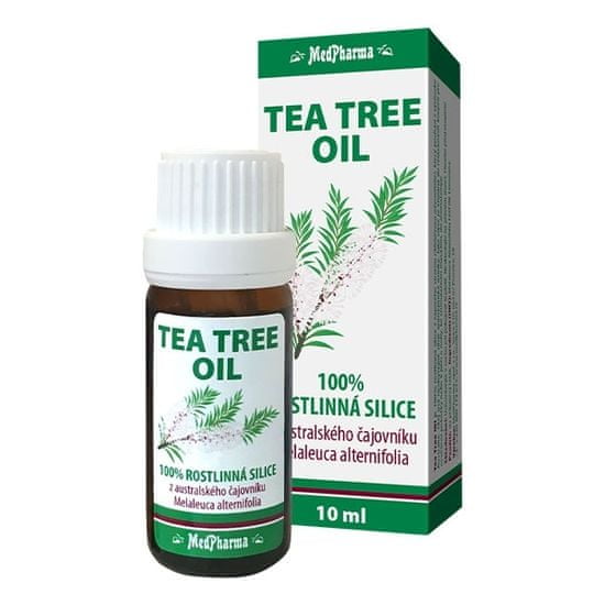 MedPharma Tea Tree Oil - 100% rostlinná silice z australského čajovníku 10 ml