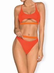 Obsessive Krásné dvoudílné plavky Miamelle mandarinka - Obsessive mandarinka S